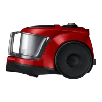 Aspirator Samsung VCC45W0S3R/UK, Roșu