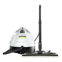 Aparat de curățat cu abur Karcher 1.512-601.0 KST 2, Alb