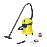 Aspirator Karcher WD 3 V-17/4/20, Galben | Negru