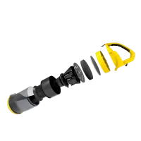 Aspirator Karcher VC 3 Plus, Galben | Negru