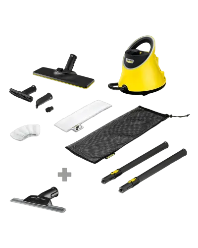 Aparat de curățat cu abur Karcher SC 2 DELUXE EasyFix LIMITED EDITION, Galben