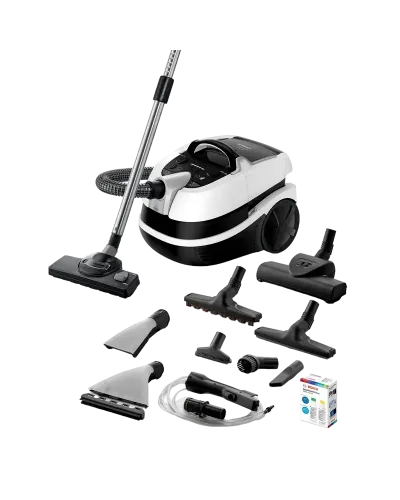 Aspirator Bosch BWD421PRO, Negru | Alb