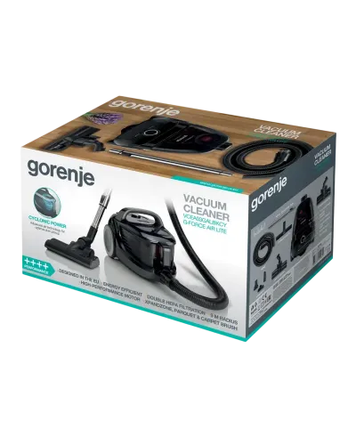 Aspirator Gorenje VCEA03GALBKCY, Negru