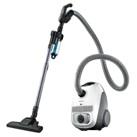 Aspirator Samsung VC24FHNJGWQ/UK, Alb | Negru