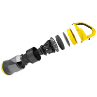 Aspirator Karcher VC 3 Plus, Galben | Negru