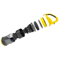 Aspirator Karcher VC 3 Plus, Galben | Negru