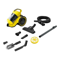 Aspirator Karcher VC 3 Plus, Galben | Negru