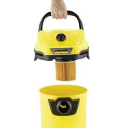 Aspirator Karcher WD 3, Galben