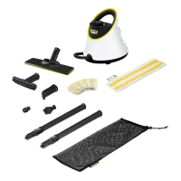 Aparat de curățat cu abur Karcher SC 2 Deluxe EasyFix 1.513-400.0, Alb