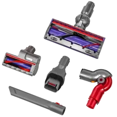 Aspirator Vertical Dyson V10 EXTRA, Nichel Negru | Fucsie