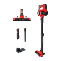 Aspirator Vertical Sharp SAVP1551BREU, Rosu | Negru