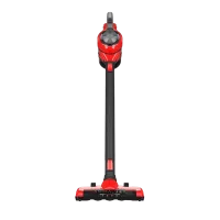 Aspirator Vertical Sharp SAVP1551BREU, Rosu | Negru