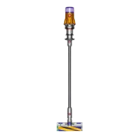 Aspirator Vertical Dyson V12 Detect Slim Absolute Plus, Argintiu