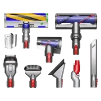 Aspirator Vertical Dyson V12 Detect Slim Absolute Plus, Argintiu