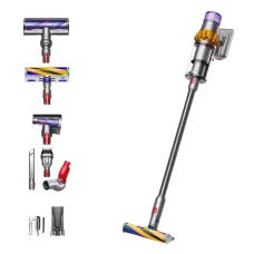 Aspirator Vertical Dyson V15 Detect, Nichel | Galben