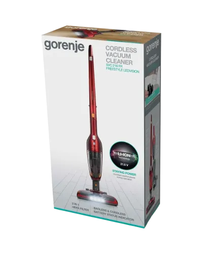 Aspirator Vertical Gorenje SVC216FR, Roșu