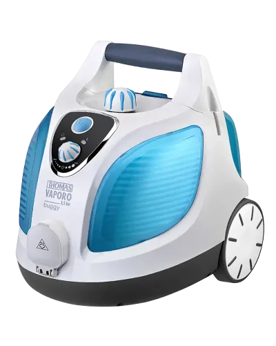 Aparat de curățat cu abur Thomas THOMAS VAPORO BUGGY, Alb/Abastru Deschis