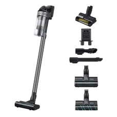 Aspirator Vertical Samsung Jet 75E Complete, Negru | Argintiu