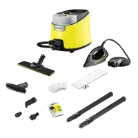 Aparat de curățat cu abur Karcher SC 4 Deluxe EasyFix, Galben