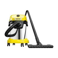 Aspirator Karcher WD 3 P V-17/4/20, Galben | Negru