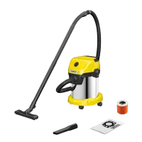 Aspirator Karcher WD 3 P V-17/4/20, Galben | Negru