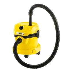 Aspirator Karcher WD 2 Plus V-12/4/18 + Filtre-saci KFI 357, Galben